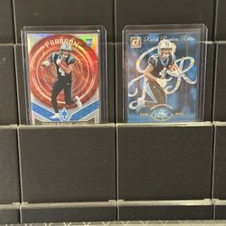 2 Card Tetairoa McMillan Rookie Card Lot RC