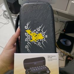 Pikachu Nintendo Switch Case Brand New Pokemon