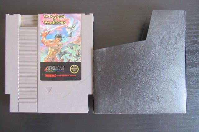 Nintendo Wizards And Warriors Game