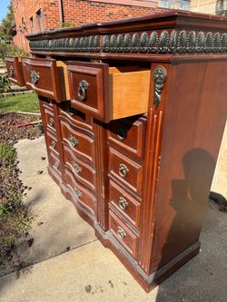 Classic Vintage Wood Cabinet / Dresser
