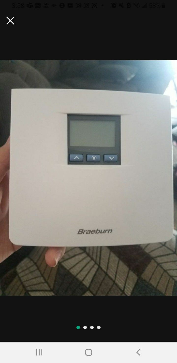 Braeburn 5000 7 day programmable thermostats