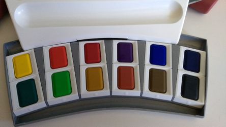 Watercolour 12 paint set - Pelikan