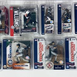 McFarlane SportsPicks Lot #3 - 9 NIB Figures - Manny Ramirez & Red Sox Stars