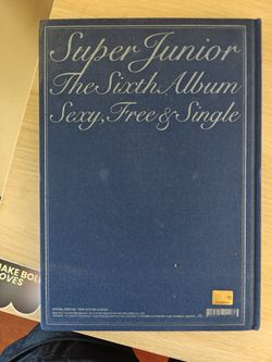 Super Junior – Sexy, Free & Single 6th Album (Hardcover, with CD) – K-pop