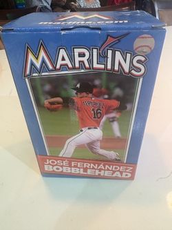 Jose Fernandez Bobblehead- Miami Marlins 2014 SGA in Miami Dolphin Mall area.