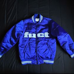 FUCT Blue stadium jacket