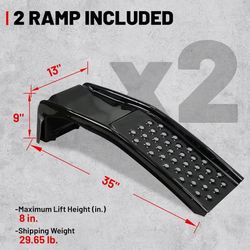 Heavy-gauge Steel Ramps