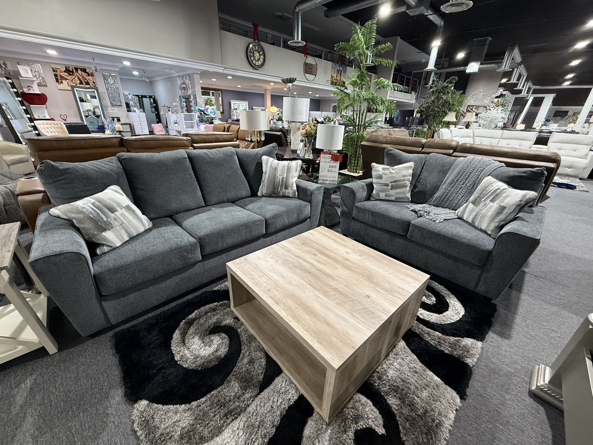 2 Pc Sofa And Loveseat