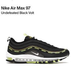 Nike Air Max 97 Undefeated Black Size 11