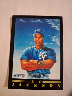 1991 FLEER PRO-VISIONS #5 BO JACKSON- Bionic Bo MINT