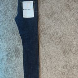 purple jeans size 28
