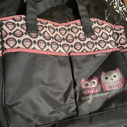 Owl Diaper Bag 