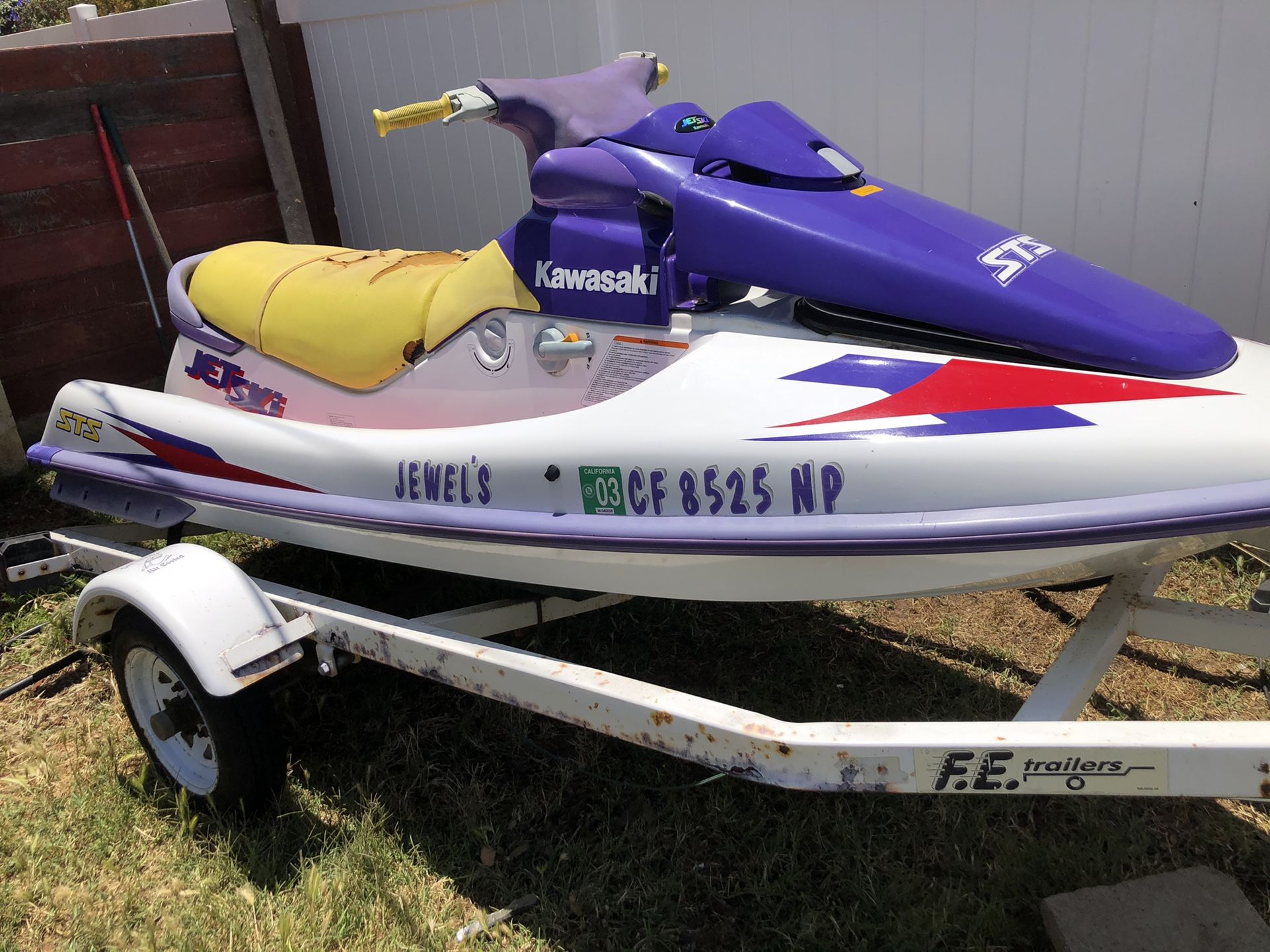 Photo Kawasaki Sts Jt750 Jet Ski