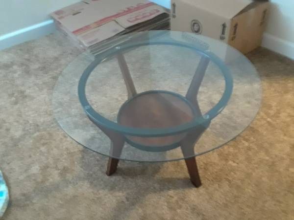 Glass Top Coffee Table