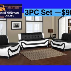 FREE DELIVERY💥Brand New 💥3PC Sofa, Loveseat, Chair Set 