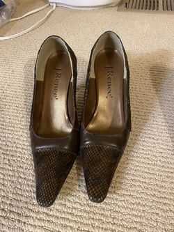J-Renee Brown Shoes Size 6.50