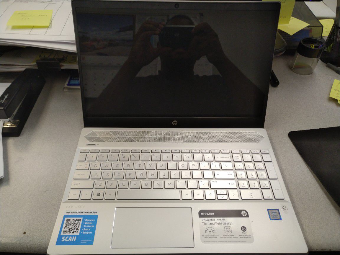 HP Laptop, i7-8550U, 16gb ram, & 1tb hard drive
