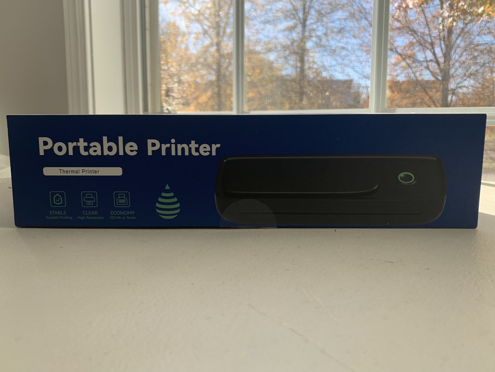 Brand New Portable Thermal Printer – Wireless Mobile Document Printer | No Ink Needed