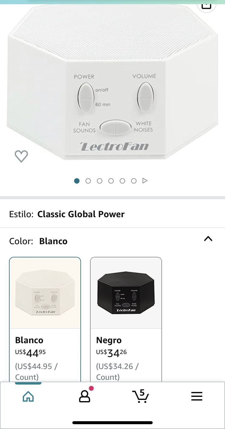 Electro fan Noise Brand New