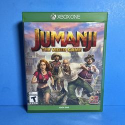 Jumanji: The Video Game (Microsoft Xbox One, 2019) Complete w/ Case & Manual 