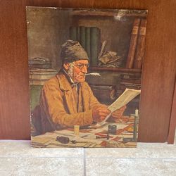 Albert Anker Original Lithograph 1875