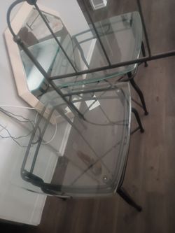 Glass living room tables