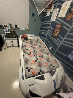 Race Car twin Bed Frame