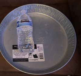 3quart Galvanized Pet Pan 10.00 New