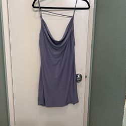 Cute Xl Purple Short Dress To Go Out