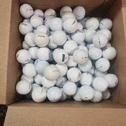 140 Golf Balls Course Ready Or Practice Cheap