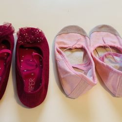 Toddler Girls’ Pink Ballet Flats size US 11