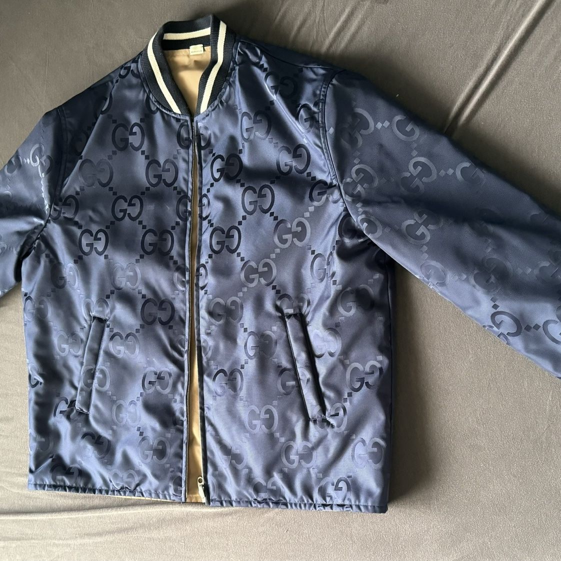 Men’s Jumbo Gucci Reversible Quilted Jacket