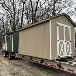 8x12 New Amish Built Shed