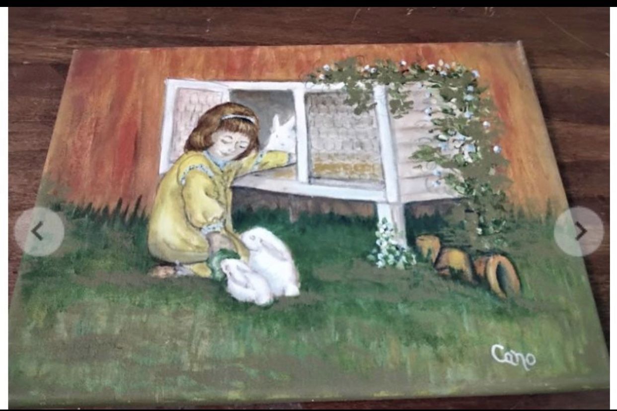 Canvas painting