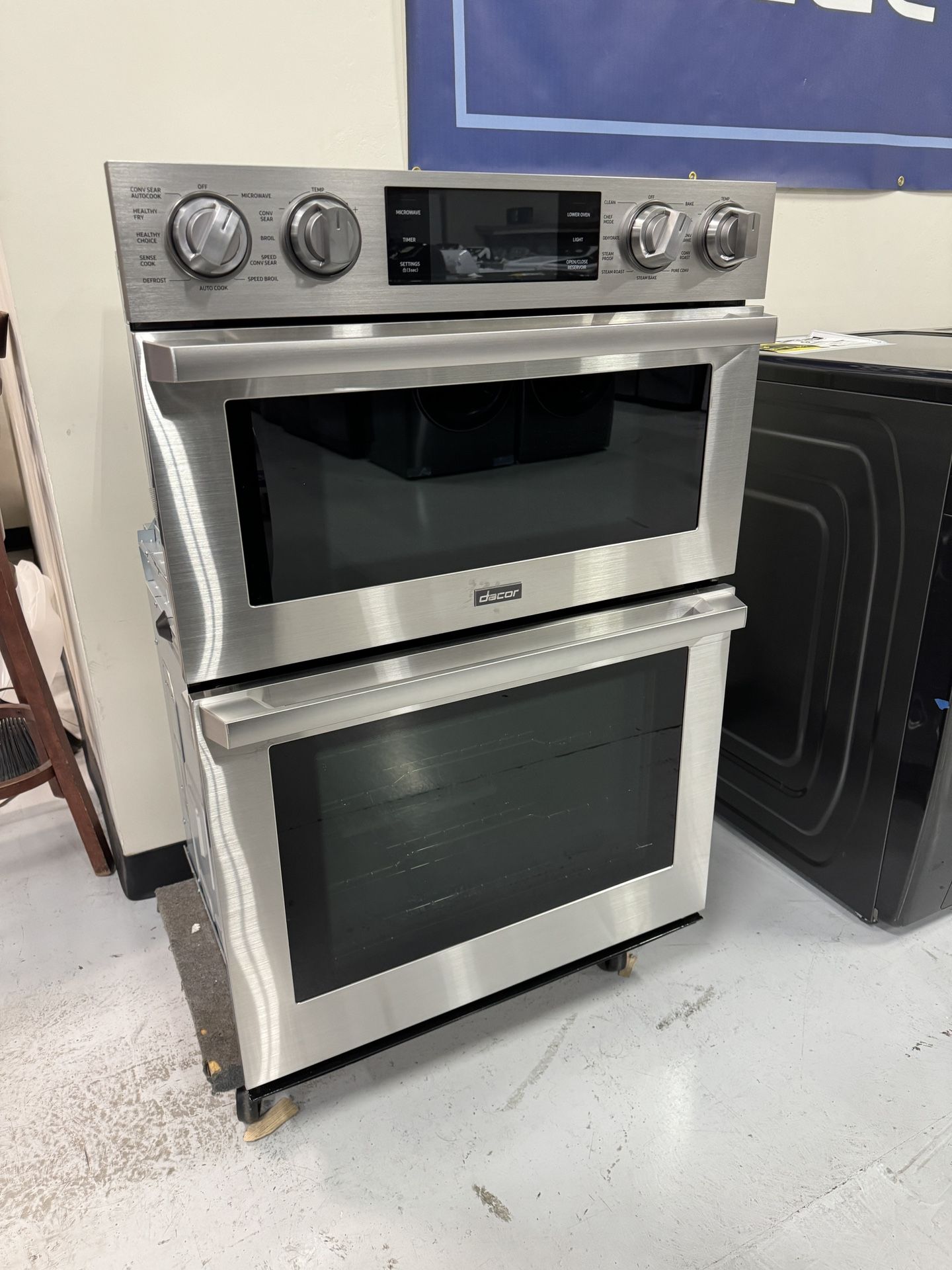 New Microwave Wall Oven Stainless Steel 30” Built In 