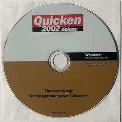Quicken 2002 Deluxe 