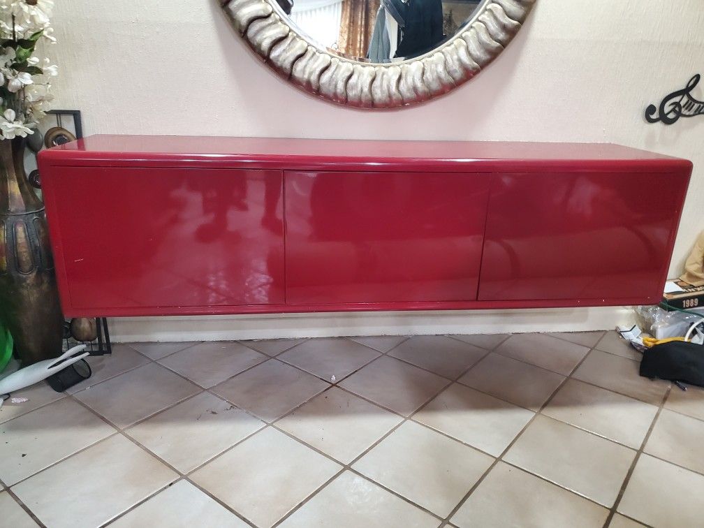 Retro -Floating Buffett Table/Cabinet