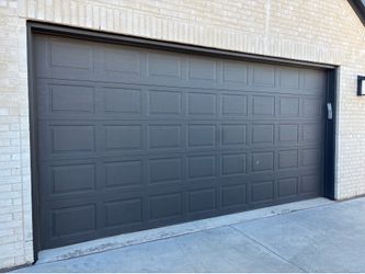 Garage doors.
