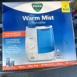 Warm Most humidifier new $25 