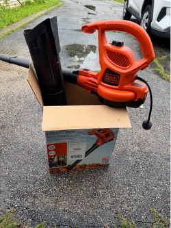 Black+Decker 12 Amp Blower/Vacuum/Mulcher – With Box
