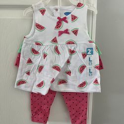 6/9 Months Girls Outfit 