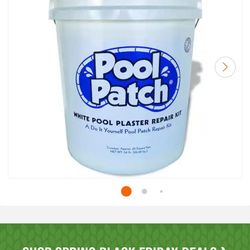 50lb White Pool Plaster Repair Kit (Have 4 Total)