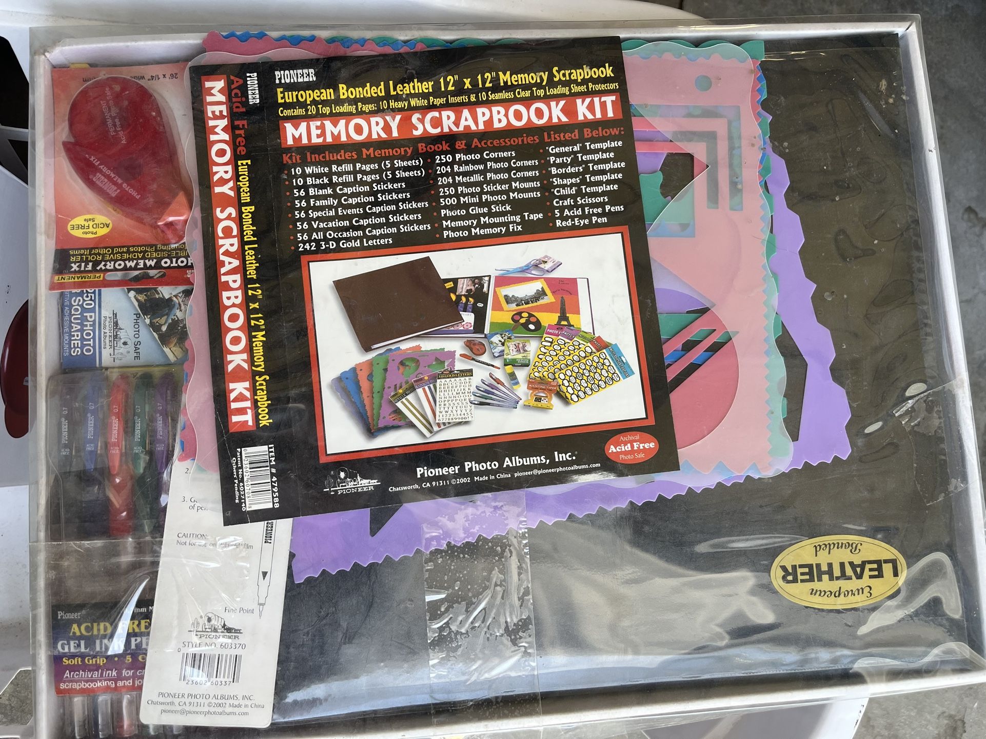 Pioneer Scrapbook Kit & Extra Scrapbook