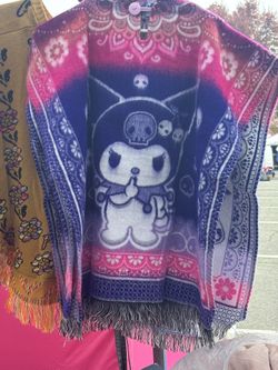 Kuromi Thermal Poncho