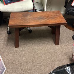 Wood Bench