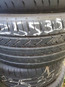 255/35/20 single tire