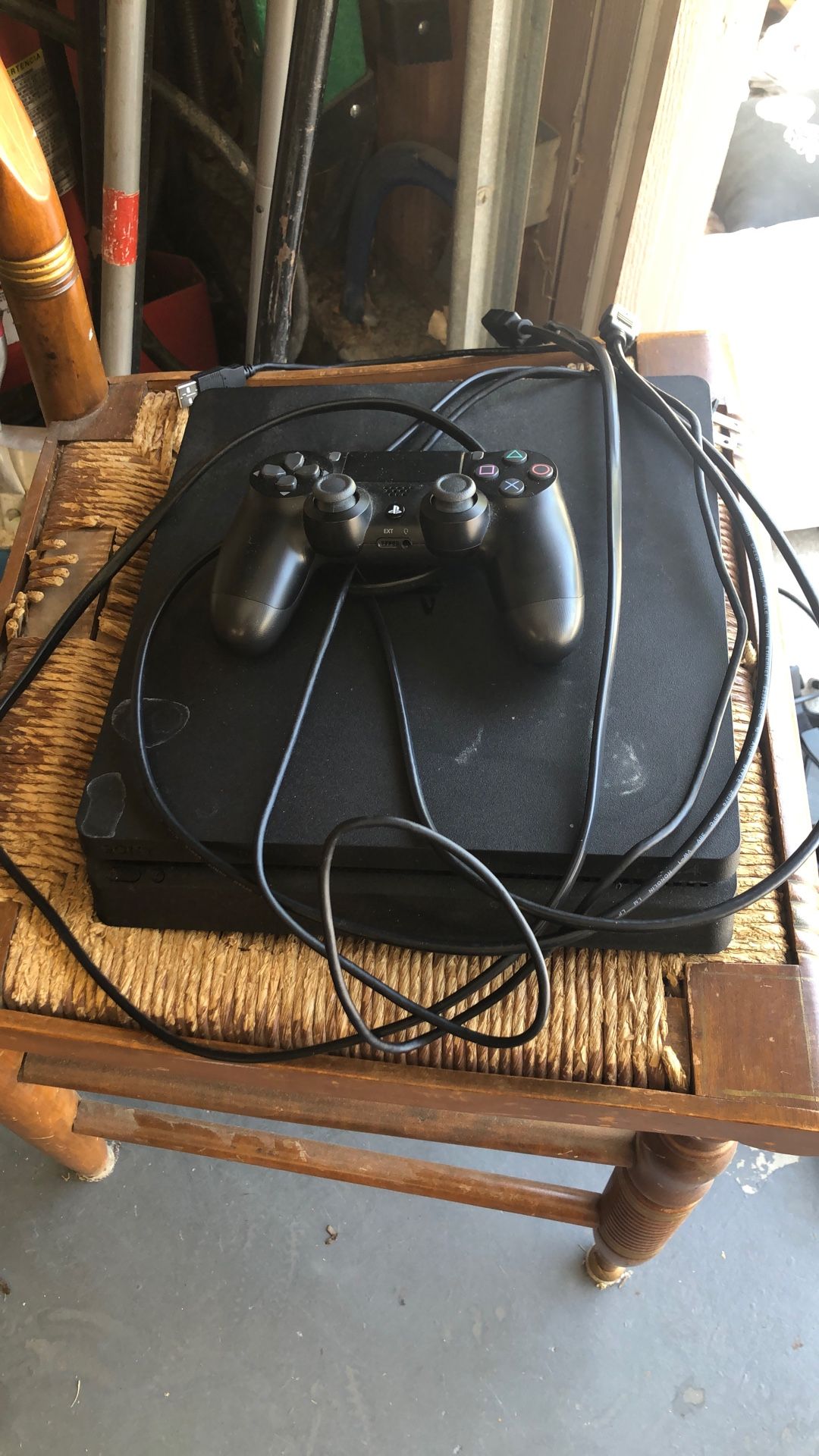 PS4 With Cords And Controller