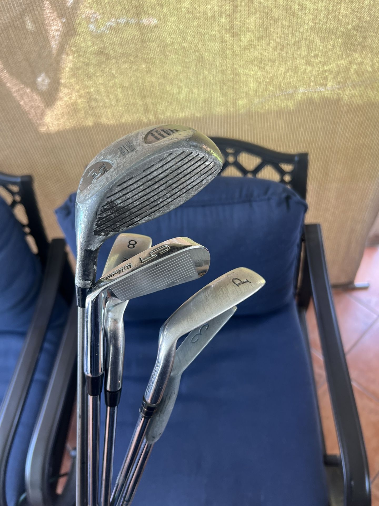 Golf Clubs – Irons, Wedge & Driver – $5–$20 OBO