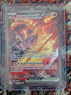 Team Rocket's Moltres ex 229/182 Pokemon Card