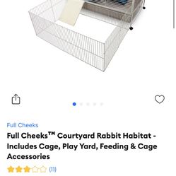 Rabbit And Guinea Pig Cage Full Cheeks 